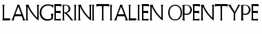 LangerInitialien Regular Font