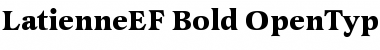 LatienneEF-Bold Regular Font