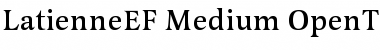 Download LatienneEF-Medium Font