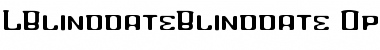 LBlinddate Regular Font