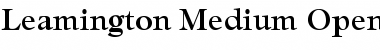 Leamington-Medium Regular Font
