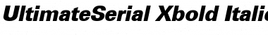 Download UltimateSerial-Xbold Font