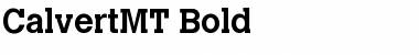 CalvertMT Bold Font