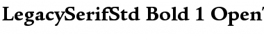 Download ITC Legacy Serif Std Font