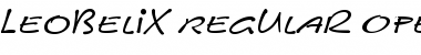 Leobelix-Regular Regular Font