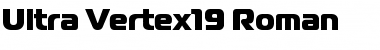 Download Ultra Vertex19 Font