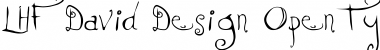 LHF David Design Regular Font