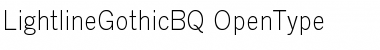 Download Lightline Gothic BQ Font