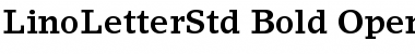 LinoLetter Std Bold Font