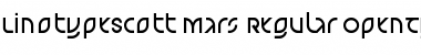 Download LinotypeScott Mars Font