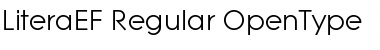 LiteraEF Regular Font