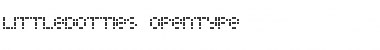 LittleDotties Regular Font