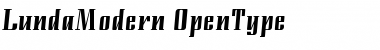 LundaModern Regular Font