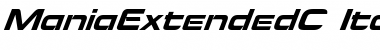 Download ManiaExtendedC Font