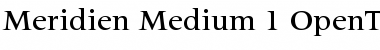 Meridien Medium Font