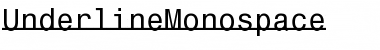 Download UnderlineMonospace Font