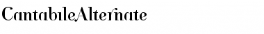 Download CantabileAlternate Font