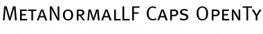 Meta Normal Lf Caps Font