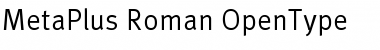 MetaPlus Roman Font