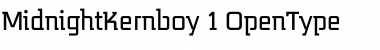 MidnightKernboy Regular Font