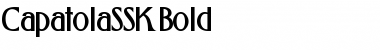 CapatolaSSK Bold Font