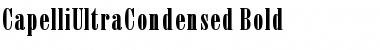 Download CapelliUltraCondensed Font