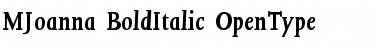 Joanna Bold Italic Font