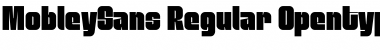 MobleySans Regular Font