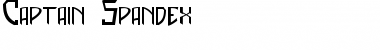 Captain Spandex Regular Font