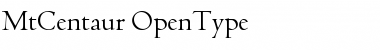 Centaur Regular Font