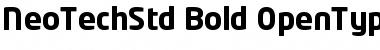 Neo Tech Std Bold Font