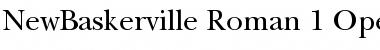 ITC New Baskerville Roman Font