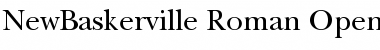 ITC New Baskerville Roman Font