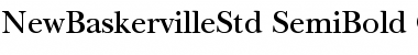 ITC New Baskerville Std SmBd Font