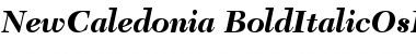 New Caledonia Bold Italic Old Style Figures Font