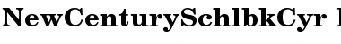 NewCenturySchlbk Cyr Bold Regular Font