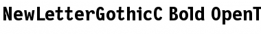 NewLetterGothicC Bold Font