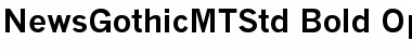 Download News Gothic MT Std Font