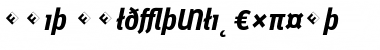 Download Unit-BoldItalicExpert Font