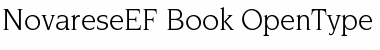 NovareseEF-Book Regular Font