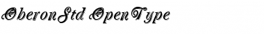 Oberon Std Regular Font