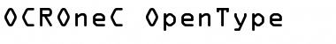 Download OCR OneC Font