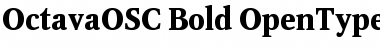 OctavaOSC Bold Font