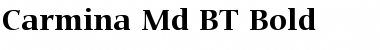 Carmina Md BT Bold Font