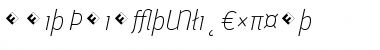 Download Unit-ThinItalicExpert Font