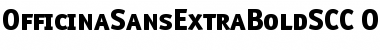 Download OfficinaSansExtraBoldSCC Font