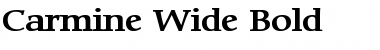 Download Carmine Wide Font