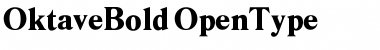 Download OktaveBold Font