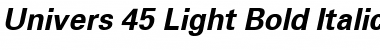 Download Univers 45 Light Font