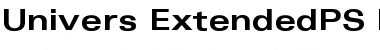 Download Univers ExtendedPS Font
